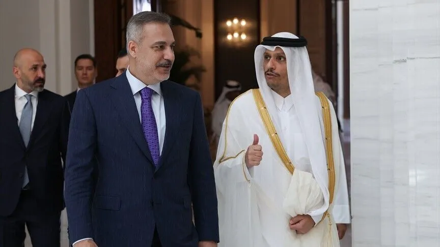 Dışişleri Bakanı Hakan Fidan, Katar Başbakanı ve Dışişleri Bakanı Muhammed