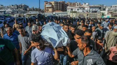 İsrail ordusunun ateşkese rağmen Gazze Şeridi'nin kuzeyindeki Gazze kentine düzenlediği