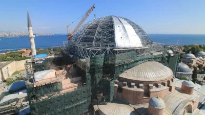 Kültür ve Turizm Bakanlığı Vakıflar Genel Müdürlüğünce Ayasofya-i Kebir Cami-i