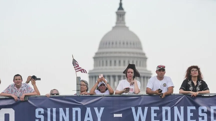 ABD'nin başkenti Washington DC'de, ülkenin kuruluşunun 250. yılı ve 4