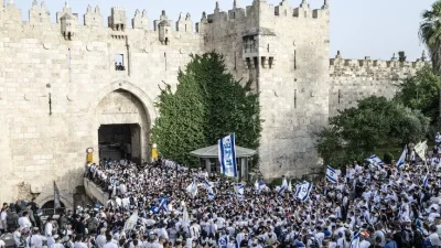 Filistin topraklarını gasbeden 1300'den fazla İsrailli, işgal altındaki Doğu Kudüs'te