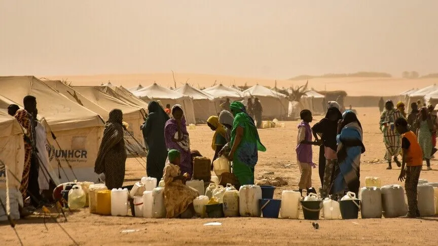 Sudan'ın Kuzey Kurdufan eyaletinin merkezi El Ubeyd, Hızlı Destek Kuvvetlerinin