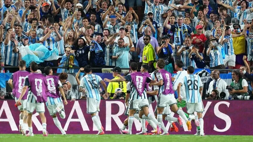 2026 FIFA Dünya Kupası çeyrek finalinde Arjantin, normal süresi 1-1