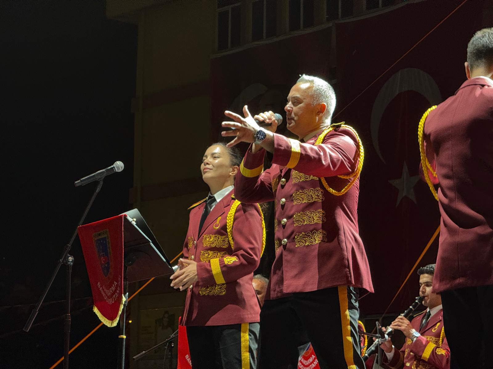 Zafer Haftası’nda Jandarma Genel Komutanlığı Bandosu’ndan muhteşem konser
