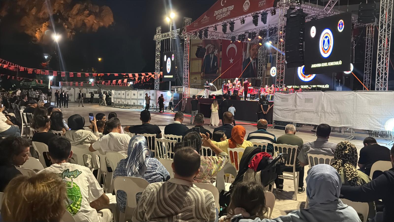 Zafer Haftası’nda Jandarma Genel Komutanlığı Bandosu’ndan muhteşem konser