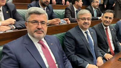 AK Parti Afyonkarahisar milletvekilleri İbrahim Yurdunuseven, Ali Özkaya ve Hasan
