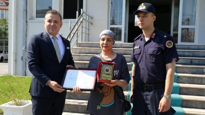 Sakarya’nın Karasu ilçesinde yaşayan Aynur Büyük, çocukluk hayali olan askerlik