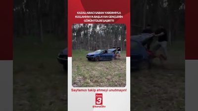 Kazalı aracı saban yardımıyla kullanmaya başlayan gençlerin görüntüleri şaşırttı… 📶https://kanal3.com.tr/