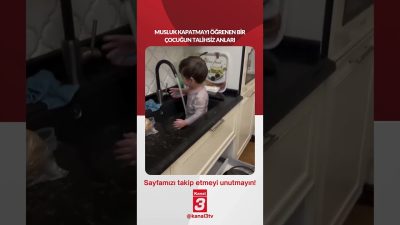Musluk kapatmayı öğrenen bir çocuğun talihsiz anları… 📶https://kanal3.com.tr/ Sosyal Medya