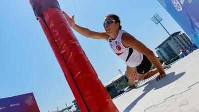 Burhan Felek Spor Kompleksi’nde düzenlenen 2026 Avrupa Büyükler Modern Pentatlon