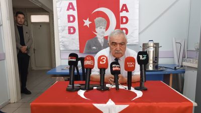 Atatürkçü Düşünce Derneği (ADD) Afyonkarahisar Şubesi, düzenlediği basın toplantısında Etem