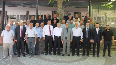 Çay İlçesini ziyaret eden AK Parti Milletvekilleri Ali Özkaya, İbrahim