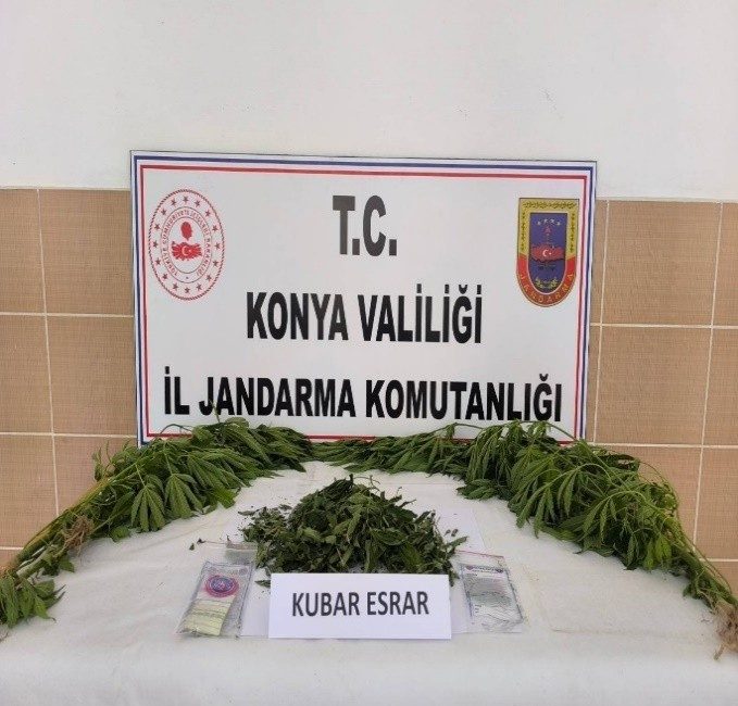 Konya'da jandarma ekipleri tarafından temmuz ayında yapılan operasyonlarda çok sayıda