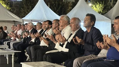 17 Ağustos 1999 Marmara Depremi'nin 27'nci yılı dolayısıyla gerçekleşen anma