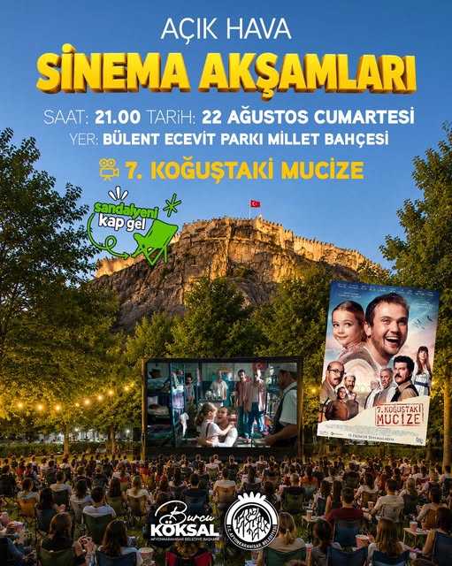 Açık Hava Sinema Akşamları’nda “7. Koğuştaki Mucize” gecesi