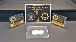 Afyonkarahisar İl Emniyet Müdürlüğü ekiplerince uyuşturucuyla mücadele kapsamında gerçekleştirilen 3