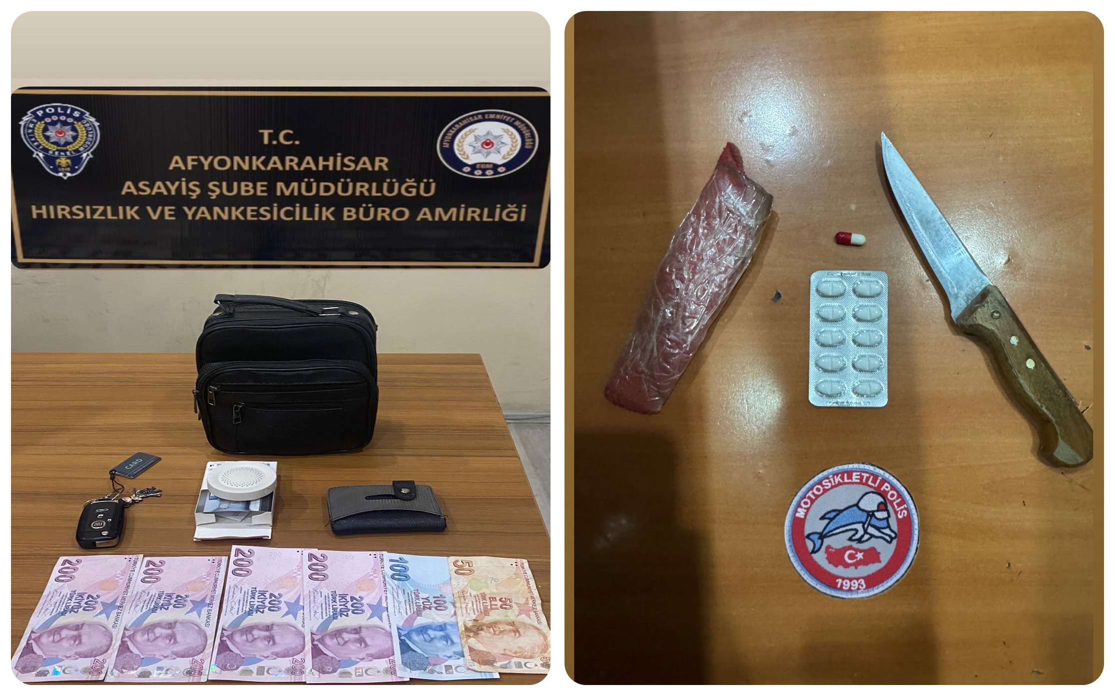 Afyonkarahisar’da 7 günlük güvenlik bilançosu 1 Afyonkarahisar’da 7 günlük güvenlik bilançosu