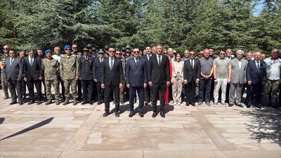 Afyonkarahisar’da Büyük Taarruz’un 104. yıl dönümü dolayısıyla, Albay Reşat Çiğiltepe