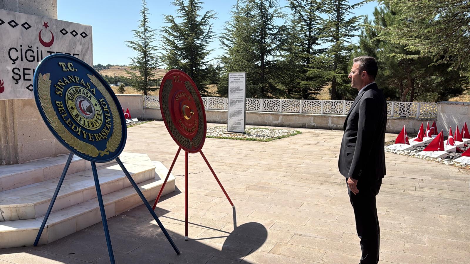 Albay Reşat Çiğiltepe Şehitliği’nde Büyük Taarruz’un 104. yılı anıldı 4 Albay Reşat Çiğiltepe Şehitliği’nde Büyük Taarruz’un 104. yılı anıldı