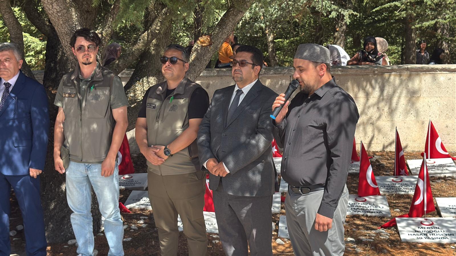 Albay Reşat Çiğiltepe Şehitliği’nde Büyük Taarruz’un 104. yılı anıldı 9 Albay Reşat Çiğiltepe Şehitliği’nde Büyük Taarruz’un 104. yılı anıldı