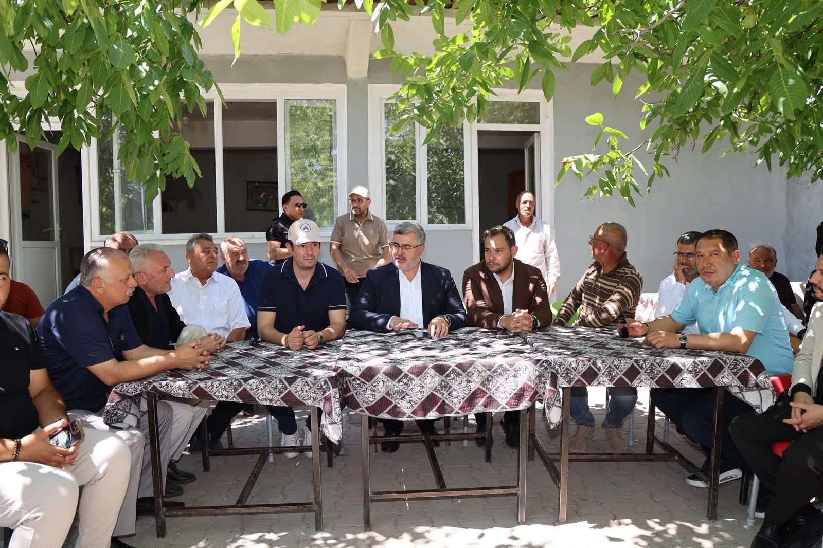 Ali Özkaya'dan vatandaş ve KADEM ziyaretleri