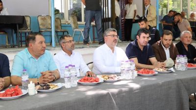 AK Parti Afyonkarahisar Milletvekili Ali Özkaya, Dinar ilçesine bağlı Haydarlı