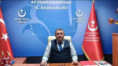 Büyük Birlik Partisi Afyonkarahisar İl Başkanı Süleyman Çağlar, Mevlid Kandili