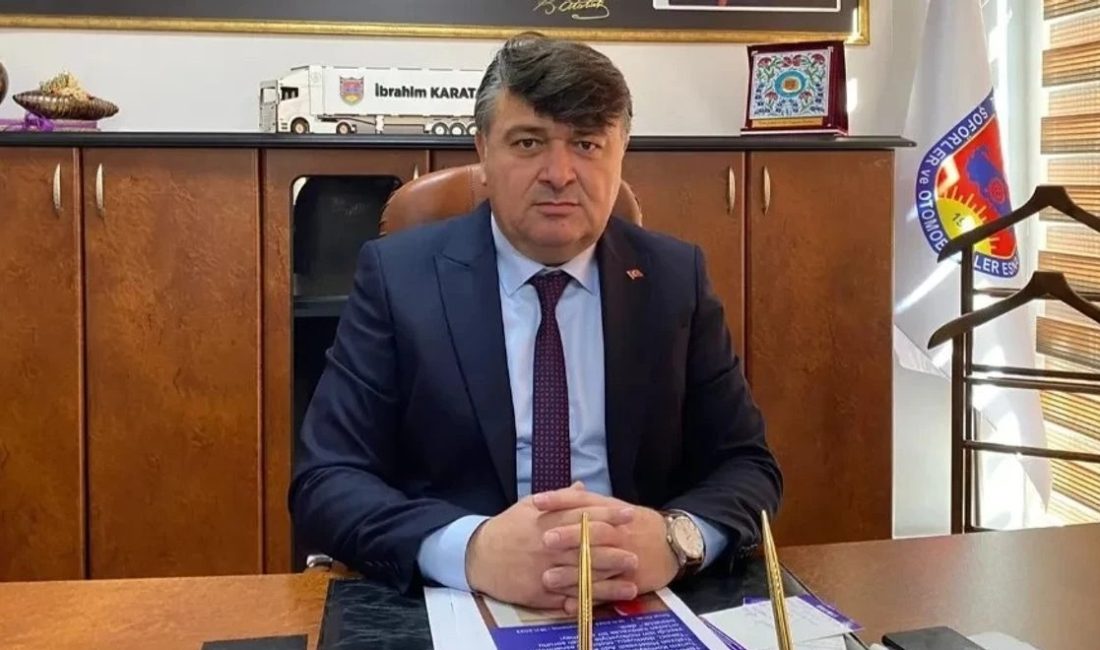 Afyonkarahisar Şoförler ve Otomobilciler Esnaf Odası Başkanı İbrahim Karataş, artan