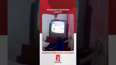 Tek hareketle televizyonu düzeltti! 📶https://kanal3.com.tr/ Sosyal Medya Hesaplarımızı Takip Ederek