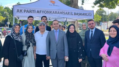 Sanayi ve Teknoloji Bakanı Mehmet Fatih Kacır, AK Parti Afyonkarahisar