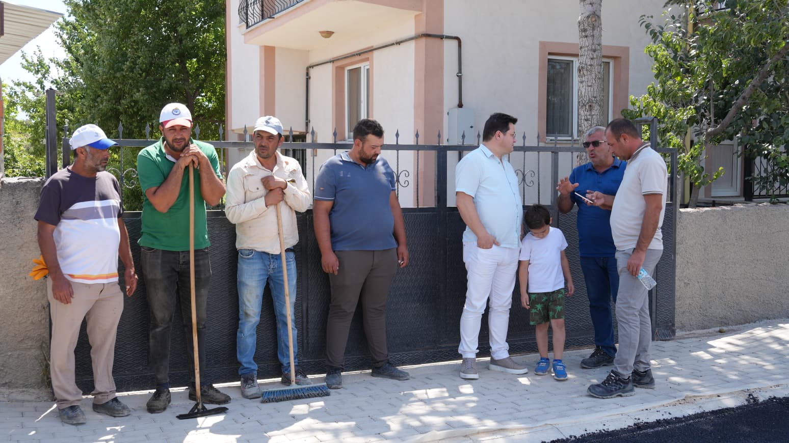 Başkan Aynacı Cezaevi Yolu’nda çalışmaları yerinde inceledi 5 Başkan Aynacı Cezaevi Yolu’nda çalışmaları yerinde inceledi