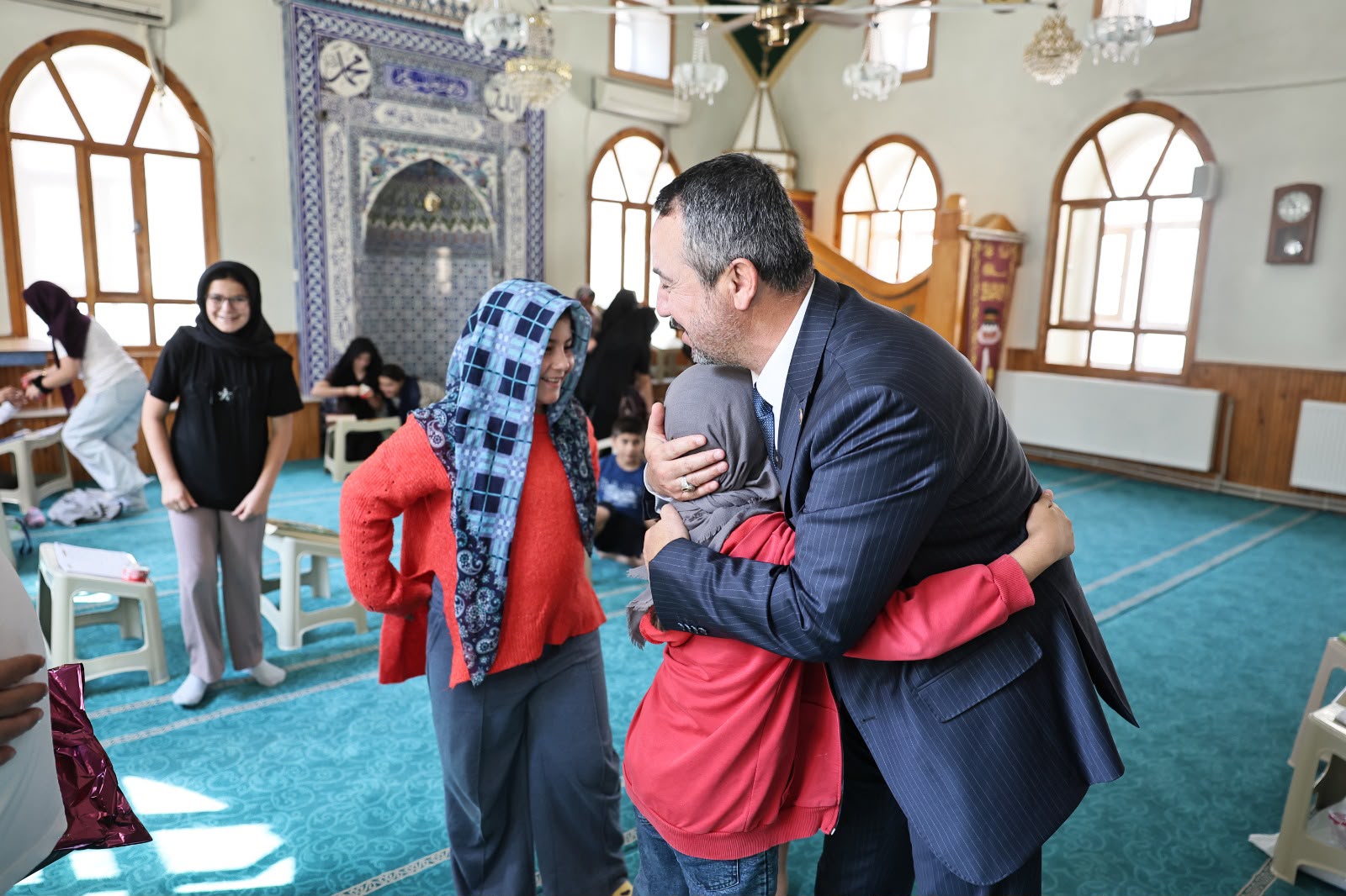 Başkan Öztaş'tan Kur'an kursu öğrencilerine dondurma ikramı 3 Başkan Öztaş'tan Kur'an kursu öğrencilerine dondurma ikramı