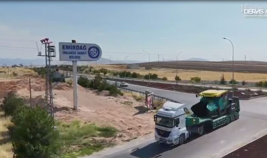 Bolvadin Belediyesi, Emirdağ Organize Sanayi Bölgesi’nde faaliyet gösteren MESELAS firmasının