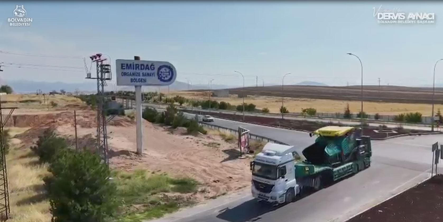 Bolvadin Belediyesi, Emirdağ Organize Sanayi Bölgesi’nde faaliyet gösteren MESELAS firmasının