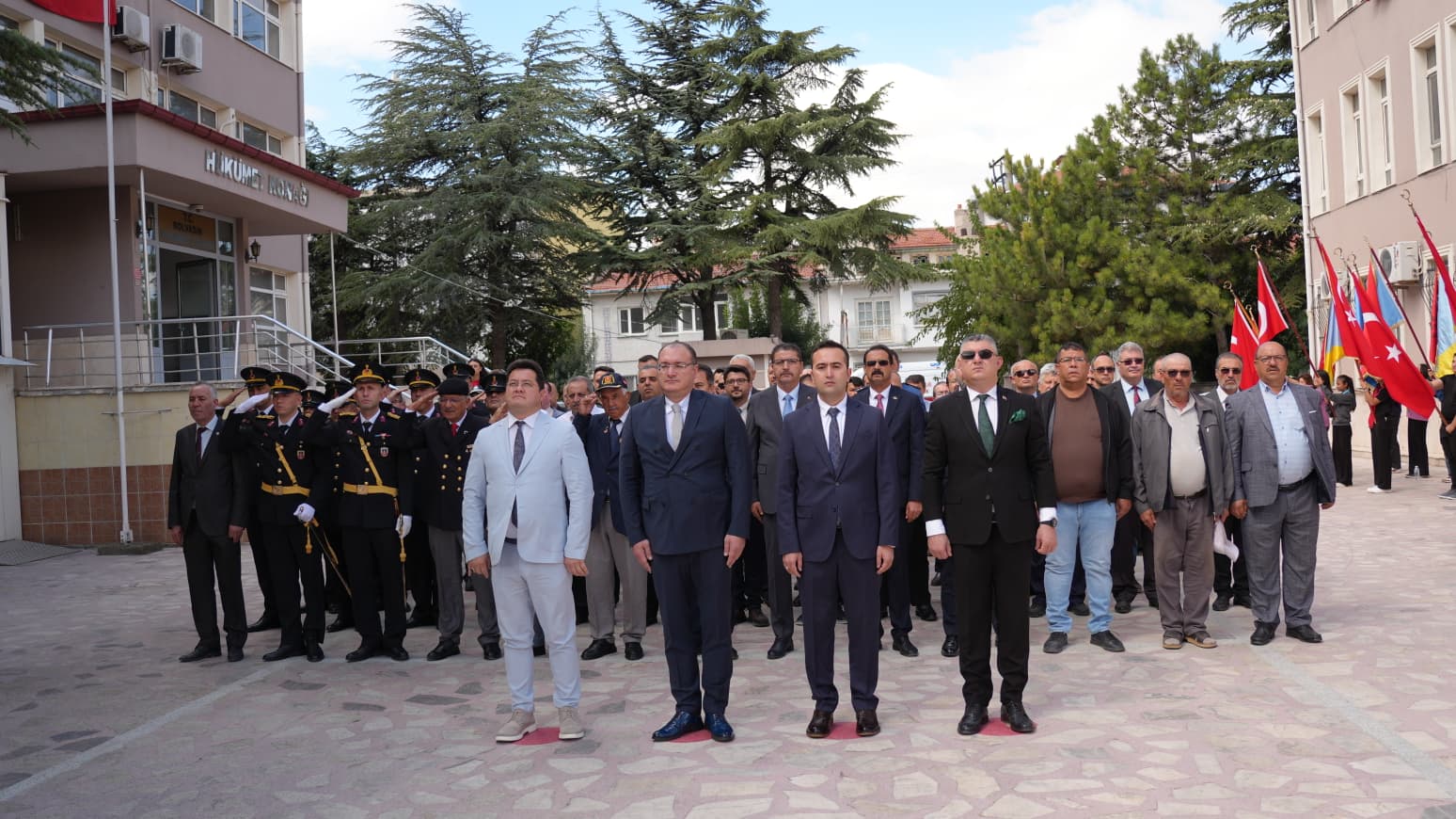 30 Ağustos Zafer Bayramı’nın 104. yıl dönümü, Bolvadin’de düzenlenen tören