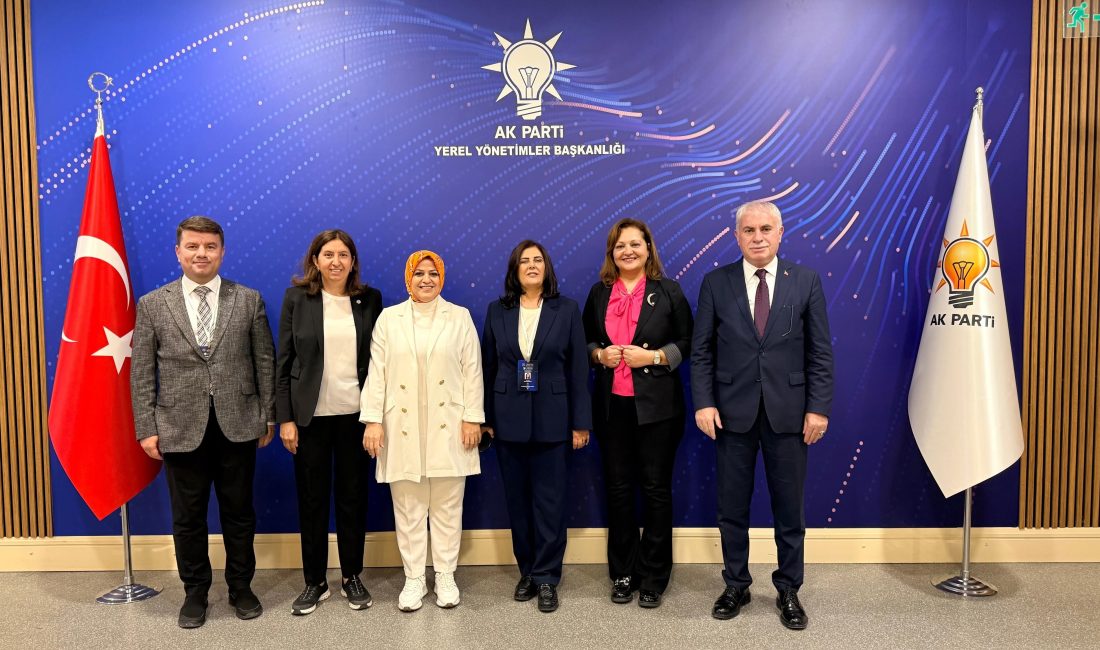 Afyonkarahisar Belediye Başkanı Burcu Köksal, AK Parti Genel Merkezi’nde çeşitli