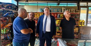 İYİ Parti Afyonkarahisar İl Başkanı Muhammet Mısırlıoğlu ve İl Yönetim