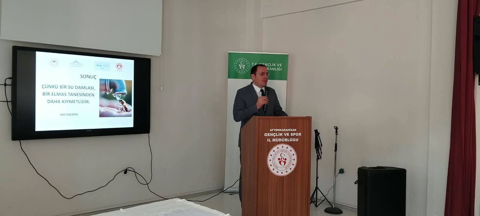 Çay’da su tasarrufu için farkındalık toplantısı 1 Çay’da su tasarrufu için farkındalık toplantısı