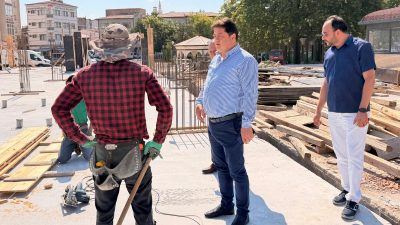 Bolvadin Belediyesi tarafından ilçeye kazandırılan Çarşı Merkez Yenileme Projesi'nin 5.