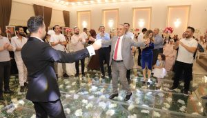 Afyonkarahisar İl Emniyet Müdürlüğünde görevli Başkomiser Hakan Kartal, düzenlenen törenle