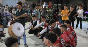 Pazarağaç Kasabasında 16 genç için düzenlenen asker eğlencesinde gurur ve