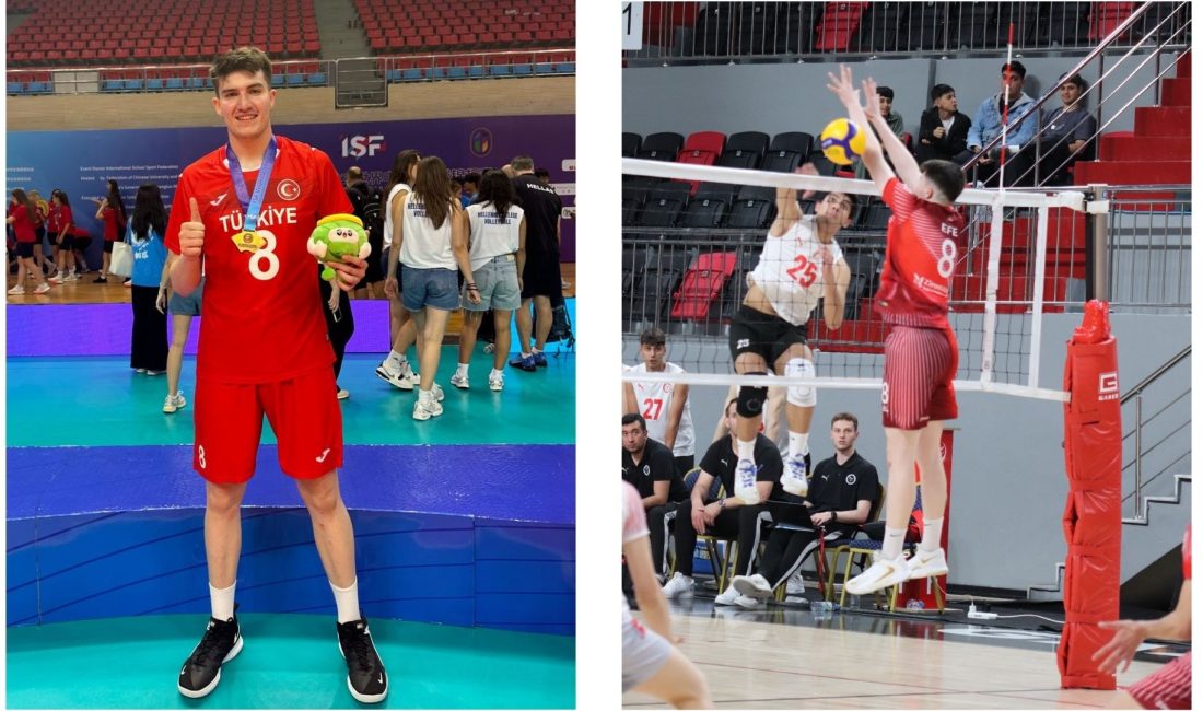 Afyonkarahisarlı milli voleybolcu Efe Elma, U20 Erkek Milli Takımı'nın 2026