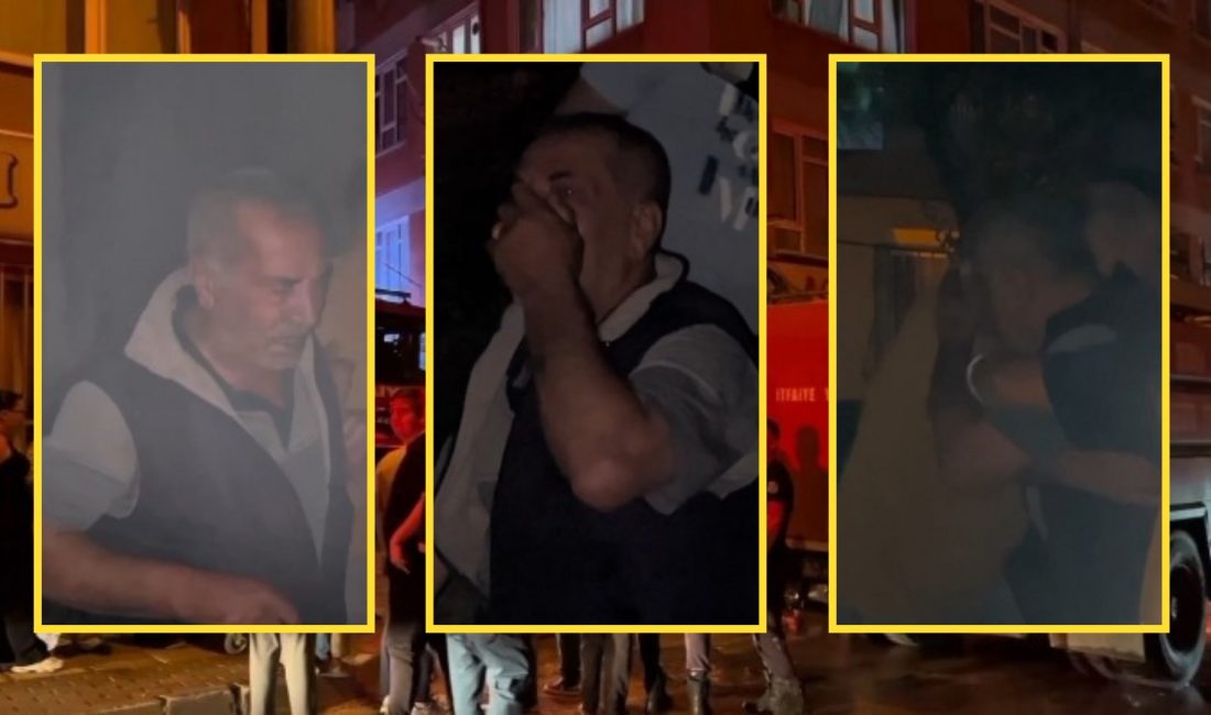 Bursa'nın Osmangazi ilçesinde çıkan ev yangınında, sağlık sorunları nedeniyle yürümekte