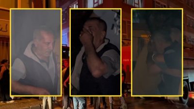 Bursa'nın Osmangazi ilçesinde çıkan ev yangınında, sağlık sorunları nedeniyle yürümekte