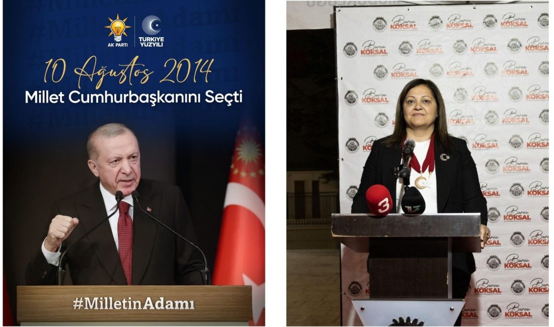Afyonkarahisar Belediye Başkanı Burcu Köksal, halkın oyuyla seçilen ilk Cumhurbaşkanı