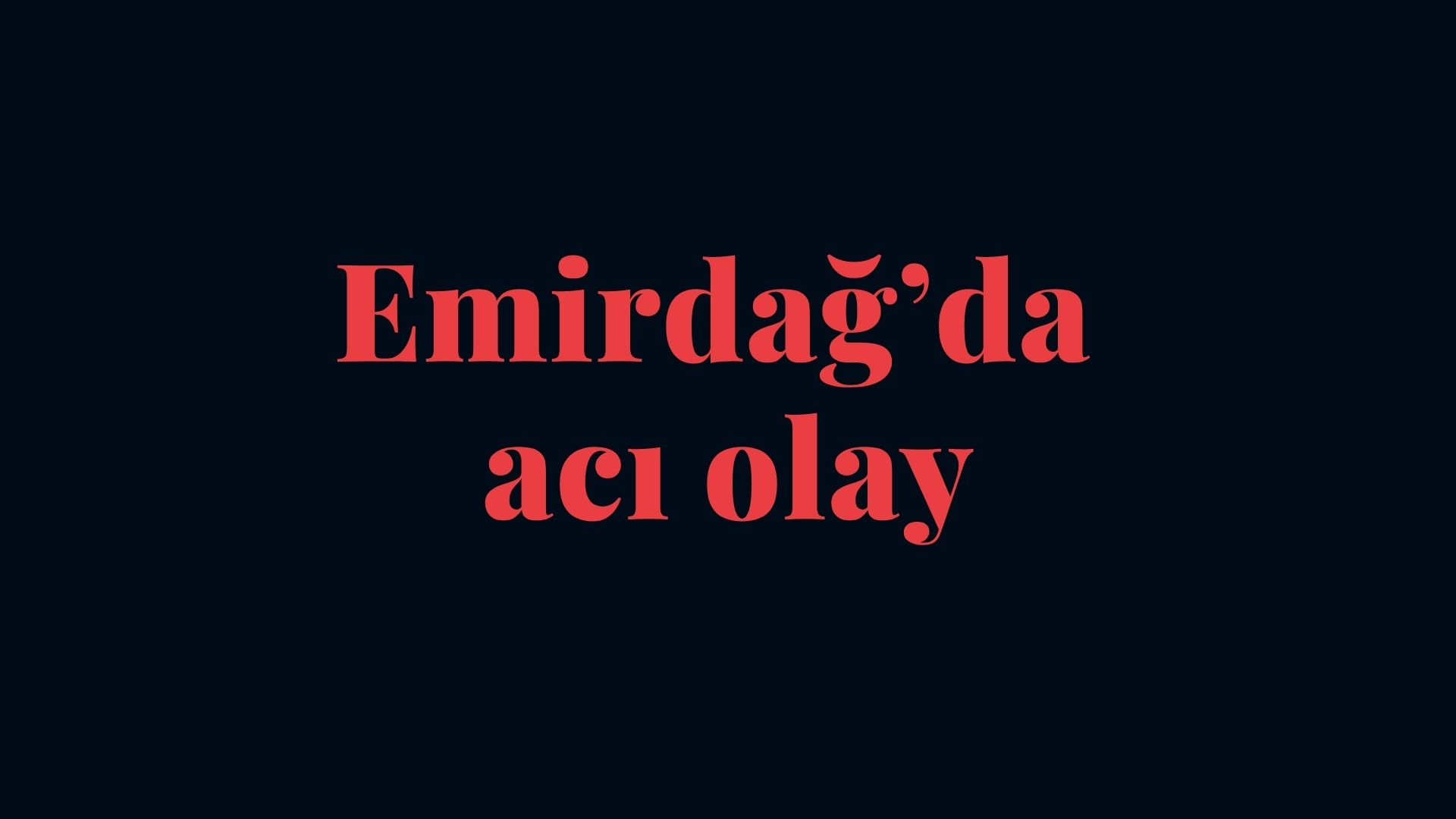 Afyonkarahisar’ın Emirdağ ilçesinde bir inşaatın üçüncü katına kurulan iskelesinden düşerek