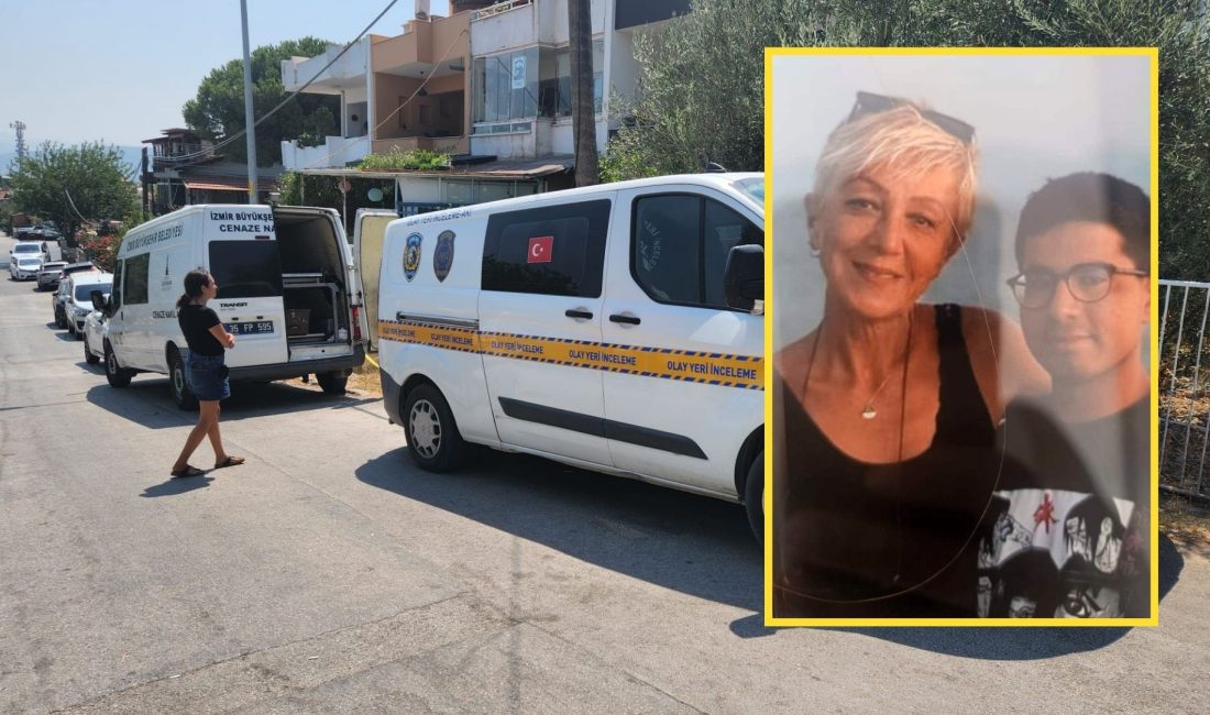 İzmir'in Urla ilçesinde oğluyla birlikte yaşayan kadın girdiği bunalım sonucu