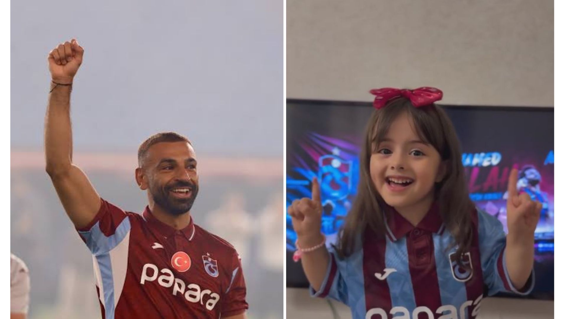 Trabzonspor’un dünyaca ünlü futbolcu Mohamed Salah’ı kadrosuna katmasının ardından sosyal