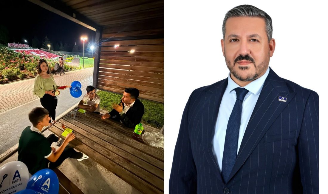 Anahtar Parti Afyonkarahisar İl Başkanı Üzeyir Aladağ, Gençlik Kolları tarafından