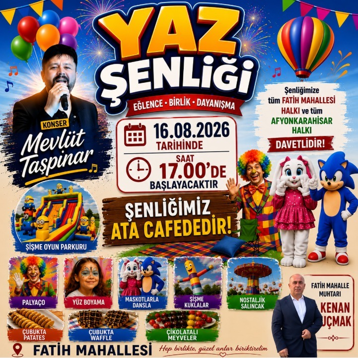 Fatih Mahallesi’nde yaz şenliği heyecanı 2 Fatih Mahallesi’nde yaz şenliği heyecanı